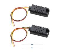 VGOL 2 módulos de sensor digital capacitivos de temperatura y humedad DHT21 AM2301 AM2301A de 3,3-5 V CC para equipos de prueba de regulador de humedad