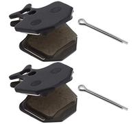 VGOL 2 Pares Pastillas Freno Disco Bicicleta Semimetálicas Resina Compatible con Fórmula Oro K18 K24 Puro Bianco 4mm Espesor Bicicleta Montaña Bicicleta Carretera Ciclismo Bicicleta MTB