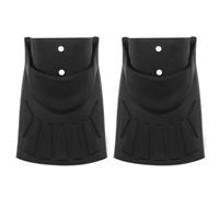 VGOL 2 piezas 11 x 8 cm bicicleta guardabarros protector de cola de pez cubierta de goma MTB Road Bike guardabarros cola protectora para MTB Road Bike parte accesorios contra salpicaduras suciedad