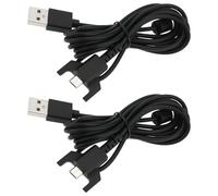 VGOL 2 Piezas Cable de Carga USB de 2m Compatible con Logitech G403 G703 G900 G903 G Pro Ratón Inalámbrico Altavoz G560