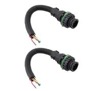 VGOL 2 Piezas Conector de 6/7 Pines Lámparas de Luz Trasera Conectores de Enchufe de Reparación Macho Pieza de Repuesto 967650-1 962999-1