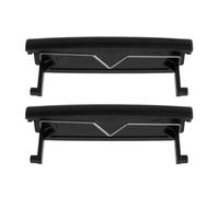 VGOL 2 piezas de clip para reposabrazos de consola central de coche, compatible con Audi A3 8P 2003-2012 OE 8P0864245P 70 x 19,2 mm, accesorios de coche, color negro