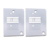 VGOL 2 Piezas de Repuesto de Placa de Aguja para Máquina de Coser Compatible con Singer 1105 1106 1107 1109 1116 1120 1130 1304 Placa de Aguja de Metal 72,5x53,5mm