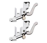 VGOL 2 Soportes de prensatelas para máquina de Coser Compatible con Brother Singer Adaptador Universal estándar de Acero