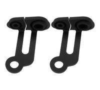 VGOL 2 tapas de protección de puerto de señal para terminal de sincronización de 10 pines, cubierta de interfaz de goma compatible con Nikon D800 D800E D810