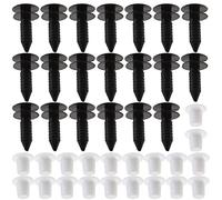 VGOL 20 Juegos de Soporte de Montaje para el alféizar del Coche, Clip de Cubierta del Panel con Ojales de plástico para el Interior del Techo, retenedor de fijación 3B0867333