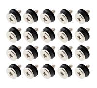VGOL 20 juegos de tornillos y arandelas para disco duro M3.5 compatibles con fractal adecuado para adaptadores de disco duro y soportes SSD