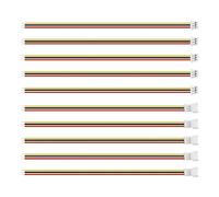 VGOL 20 Pares de Cables Conectores JST de 3 Pines Micro JST de 1,25 mm de Paso Macho Hembra con Cable de 10 cm para Mini helicóptero RC Tiras LED