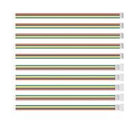 VGOL 20 Pares de Cables Conectores JST de 4 Pines Micro JST de 1,25 mm de Paso Macho Hembra con Cable de 10 cm para Mini helicóptero RC Tiras LED