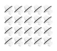 VGOL 20 Piezas de Clips para Molduras de Coche 77553-65D00 Clips para Pasos de Rueda Traseros Compatible con Suzuki Grand Vitara 7755365D00