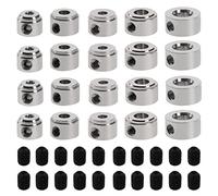 VGOL 20 Piezas RC Avión Tren de Aterrizaje Rueda Tope Collar Chapado en Cobre M2 M2.5 M3 M4 M5 Tope del Tren de Aterrizaje Accesorios de Repuesto de Avión RC