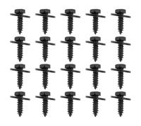 VGOL 20 tornillos de protección M4.8 x 16 para debajo de la carrocería del coche 07119901299 compatibles con BMW 3er 5er