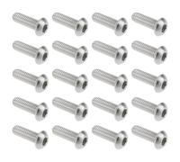 VGOL 20 Tornillos para Guardabarros M6x16mm Acero Inoxidable 304 90149-06306-00 Compatible con Yamaha Banshee 350 Blaster Warrior