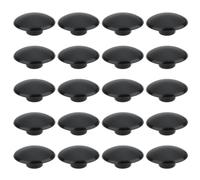 VGOL 20x Tapas Polvo Tornillo Potencia M6 15x5x5 mm Compatible con Tornillos Hexagonales Carretera BMX e Bike para Pernos de Placa Frontal de Potencia