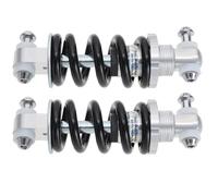 VGOL 2pcs Amortiguadores Traseros 4.921 In 750 Libras Amortiguador de Motocicleta Puntales Resorte Accesorio Montaje de Bobina para ATV Go-Kart Scooter 49 CC
