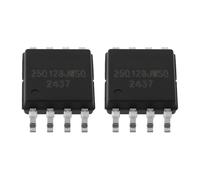 VGOL 2pcs Chips de Memoria Flash Serie W25Q128JWSQ de 128 Mbit Paquete SOIC-8 Interfaz SPI para Aplicaciones de Almacenamiento de Datos