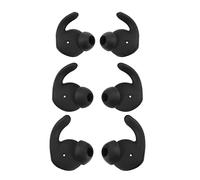 VGOL 3 Pares de Almohadillas de Repuesto para Auriculares Auriculares Internos de Silicona Almohadillas para Los Oídos con Aislamiento de Ruido Compatibles con Huawei AM61 XSport Auriculares Negro