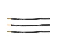 VGOL 3 Piezas Cable de Extensión de Conector de Bala de 12 AWG 4 Mm Macho A Hembra Banana Dividida 13,5 Cm Cable de Extensión de Placa Dorada Cable Banana para ESC A Motor RC