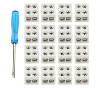 VGOL 30 Conectores de Luces LED de 2 Pines Y 8 Mm 11,6 X 10 X 8 Mm para Cinta de Luz LED de Un Solo Color de 5-24 V Destornillador Incluido Conectores de 2 Pines Sin Soldadura