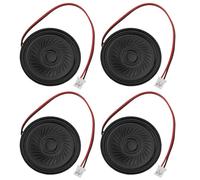 VGOL 4 Altavoces Magnéticos de 8 ? 40 Mm 2 W Minialtavoz con Conector JST-PH Compatible con Raspberry Pi Cable Arduin de 100 Mm de Longitud