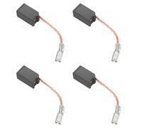 VGOL 4 cepillos de carbono con parada automática 37746 de 6,5 x 8 x 12 mm, compatibles con amoladora angular Kress 710WS 750WS-115 750WS-125