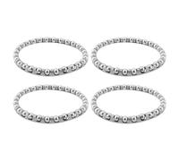 VGOL 4 Jaulas de Rodamientos de Bolas para Bicicletas de 5/32 Pulgadas =Aptas para Juegos de Dirección de Gran Tamaño de 1,5 Pulgadas