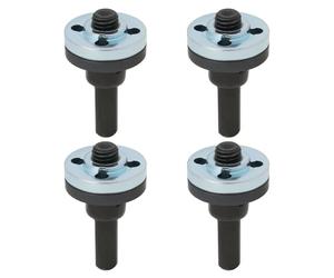 VGOL 4 Piezas Adaptador de Biela para Amoladora Angular M10 53 X 30mm Adaptador de Mandril de Taladro Eléctrico de Acero de Alta Velocidad para Disco de Corte Disco de Pulido Y Esponja de Pulido