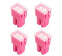 VGOL 4 Piezas Caja de Terminales Hembra de Fusible Fusible de Cartucho de Ajuste A Presión de 32 V 30 A para Reemplazar Fusibles de Cartucho en Automóviles Y Camiones Rosa