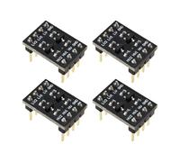 VGOL 4 Piezas Convertidor de Nivel Lógico Cambiador Bidireccional de 2 Canales I2C 3,3 V-5 V Compatible con Ard-uino Nano R3 Compatible con Nano 33 IoT