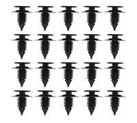 VGOL 40 Clips de retención para Panel de Puerta compatibles con Wrangler YJ CJ7 CJ8 Scrambler 6033862 4005099 796255 Clips de plástico para Puerta Interior de Coche