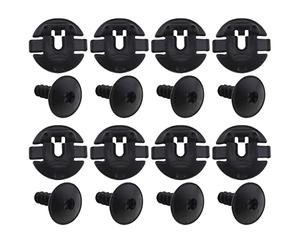VGOL 40 Piezas Clips para Revestimiento de Arco de Rueda de Coche con Tornillos Torx 4F0825429A Compatible con Audi A1 A4 A5 A6 A7 Q5 Clips para Guardabarros de Revestimiento Interior de Arco de Rueda