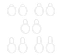 VGOL 5 Pares de Almohadillas de Silicona compatibles con Sony LinkBuds WF-L900, Ganchos para los oídos, Tapas Antideslizantes para Auriculares, Accesorios XS, S, M, L, XL, 5 tamaños, Color Blanco