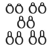 VGOL 5 Pares de Almohadillas de Silicona compatibles con Sony LinkBuds WF-L900, Ganchos para los oídos, Tapas Antideslizantes para Auriculares, Accesorios XS, S, M, L, XL, 5 tamaños, Color Negro