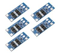 VGOL 5 Piezas Placa de Protección de Batería 2S 7,4 V 13 A Balance Li-ion Lithium 18650 Placa de Cargador de Batería para Baterías de Iones de Litio de Polímero de Litio 46x20x3,6 Mm