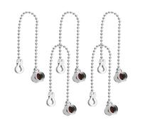 VGOL 5 tapones antipolvo de latón chapado en oro SMA con cadena para conector SMA hembra adaptadores conectores SMA Tapas antipolvo