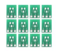 VGOL 50 Piezas de Convertidor de Placa PCB SMD SOT23-3 SOT223 de Doble Cara SOT23 A SIP3 Adaptador de 2,54 Mm 10 X 7,6 Mm para Productos Electrónicos