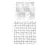 VGOL 50 Piezas de Malla Plantas Acuario para Acuario Malla de Acero Inoxidable 304 Accesorios de Malla para Plantas de Musgo para Peceras 7,5x7,5 Cm Y 10x10cm