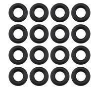 VGOL 500 Uds Juntas Tóricas Eje Dardo Anillos de Arandelas Dardo de Goma Anillo de Varilla de Dardo Antideslizante para Mantener Los Ejes Apretados 4mm OD 2mm ID Accesorio de Dardo