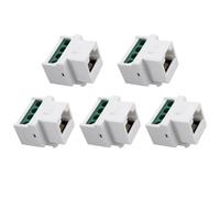 VGOL 5pcs Conectores RJ11 6P4C para Cableado Telefónico Interfaz CAT3 para Teléfonos Fijos Y Faxes.