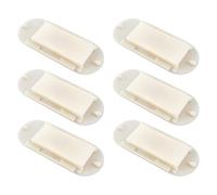 VGOL 6 piezas de equipo de escape de abejas de plástico de 109 x 42 mm, puertas de colmena, herramientas de apicultura para producción de miel (tamaño del agujero 21,7 mm)