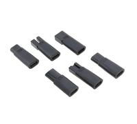 VGOL 6 Piezas Kit Cargador Afeitadora Adaptador Tipo C Multifuncional con Conexión Enchufe Fuente Alimentación Alternativa Compatible con Philips Afeitadoras de La Serie Norelco Negro