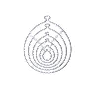 VGOL 6 troqueles de corte para fabricación de tarjetas con patrón de globo en metal para regalo del día de San Valentín, troquelados, herramienta de grabación en relieve, decoración de álbumes