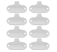 VGOL 8 Piezas 79544 Destornillador de Placa de Aguja para Máquina de Coser 30x22 Mm Acero Inoxidable Compatible con Máquina de Coser Doméstica