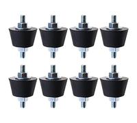 VGOL 8 Uds M8 Rodamientos de Goma Amortiguadores Soportes de Choque Pies de Goma A Prueba de Golpes Almohadilla de Aislamiento de Vibración Accesorios para Aire Acondicionado