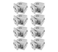 VGOL 8pcs 2020 Bisagra de junta giratoria flexible de aleación de aluminio Pasadores giratorios flexibles Accesorios de conector de junta para impresoras 3D Muebles Routers CNC