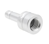VGOL Adaptador de montaje en poste de prisma compatible con Leica GRZ4 GRZ122 Prism Stub Topes topografía GPS trípode, convierte rosca estándar M8 (5/8 x 11)