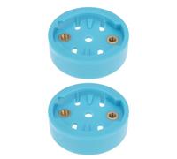 VGOL Adaptador de Montaje para Computadora de Bicicleta de 2 Piezas de 34 X 20 Mm Compatible con Wahoo Compatible con Garmin