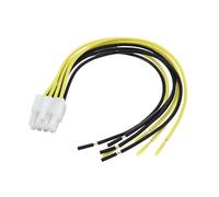 VGOL Arnés de cables de altavoz de 8 pines para coche, enchufe de entrada de alto nivel compatible con amplificador Alpine MRV MRP V12 V-Power Flex (20 cm)