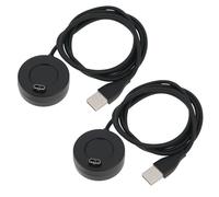 VGOL Cable de Carga USB de 2 Piezas 1 M Base de Carga para Reloj Inteligente Compatible con Garmin Instinct D2 Delta Charlie Solar