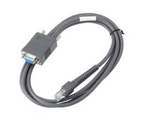 VGOL Cable Serie para Escáner de Código de Barras de 9 Pines CBA-R01-S07PAR Compatible con Symbol LS2208 RS232 (2 Metros)